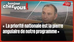 Laurent Jacobelli: "National priority is the cornerstone of our platform"
