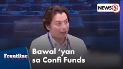 Paggamit ng Confi Funds sa Christmas events at tree-planting , bawal daw pala? | Frontline Tonight