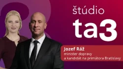 Štúdio ta3: „Dosť bolo rečí, poďme robiť.“ Ráž chce ako primátor rozhýbať Bratislavu