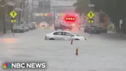 Heavy rains prompt flash floods and water rescues