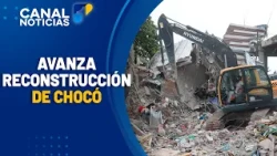 Reconstruction in Chocó after 7.4 earthquake and damage assessment | Canal 1 News