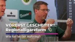 FAILED FOR NOW: Regional League Reform | Sachsen Fernsehen