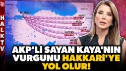 BU TABLOYA İYİ BAKIN! AKP'li Sayan Kaya'nın vurgunu Hakkari'ye yol oluyor! İnanmakta zorlanacaksınız