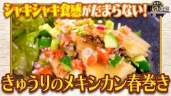 食遺産File.265「きゅうりのメキシカン春巻き」＠大阪府・富田林市