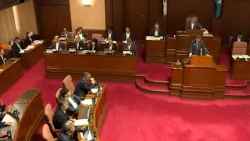 Governor Mikazuki delivers policy speech at Shiga Prefectural Assembly: "I want to remain a humbl...