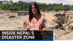 Reporting on devasting floods from inside Nepal | RTÉ News