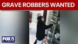 Nationwide manhunt for accused grave robbers | FOX 5 News