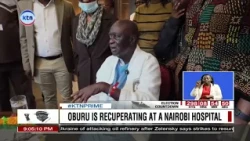 Happy Birthday Oburu!!: Oburu Speaks From Nairobi Hospital as He Recovers