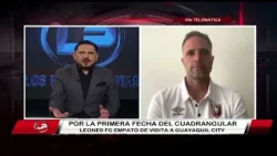 COACH MATÍAS CÓRDOBA ANALYZES THE TEAM'S CURRENT STATE AFTER THE INITIAL DRAW AGAINST GUAYAQUIL CITY