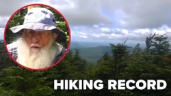 91-year-old hiker sets Appalachian Trail record