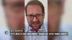 Fritz, message for Romanian Language Day: "Please, curse me correctly!"
