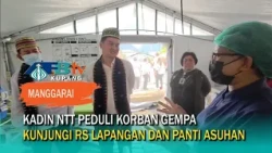 The NTT Chamber of Commerce and Industry (KADIN) Assists Patients at the Manggarai Field Hospital