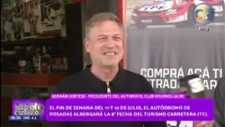 German Cortese President of the Automovil Club Misiones - La Tele con Vos 07/03/2026