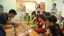 Elementary School Students Learn About Electrical Fire Hazards