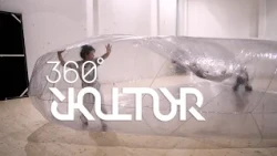 A giant bubble as a dance performance with Simona Kortenhaus | 360° Culture | Telebasel