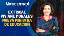 Vivian Morales Appointed Minister of Education: What to Expect from Her Tenure? | Canal 1 News