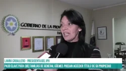 SALTA - Paso clave para que familias de General Güemes puedan acceder título de su propiedad