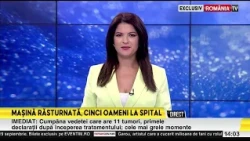 Serious accident in Galați! Four people injured in two-car crash