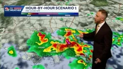 Monitoring a flood risk Friday and Saturday in southeast Louisiana and Mississippi. Here's the ti...