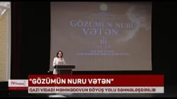 Qazi Vidadi Məmmədovun döyüş yolu səhnələşdirilib