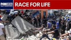 Colombia earthquake: The race to find survivors in the rubble