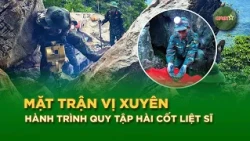 The Sacred Journey of Recovering Fallen Soldiers' Remains at the Vi Xuyen Front | QPVN