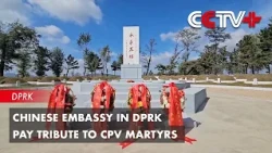 Chinese Embassy in DPRK Pays Tribute to CPV Martyrs