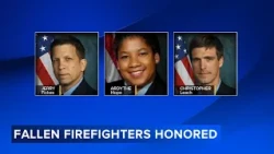 Wilmington honors three firefighters lost in deadly 2016 blaze