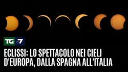 Eclipse: The spectacle in European skies, from Spain to Italy