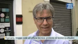 Vigevano: Excessive lines at the technical office: professionals and citizens protest