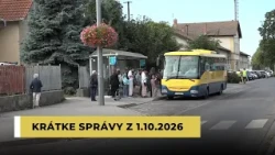 Krátke správy z 1.10.2026