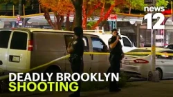 Police hunt gunman after fatal shooting at busy Brooklyn intersection