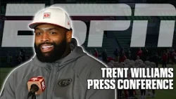 MCG atmosphere is a "pretty dope experience" for Trent Williams | #NFL #49ers