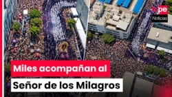 Lord of Miracles: thousands of faithful accompany his first procession of 2026