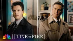 Father-Son Fight Interrupted to Save the President | Line of Fire | NBC