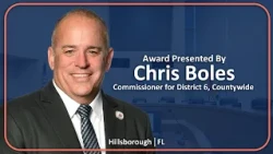 Commissioner Boles presents a Commendation Recognizing The Mac Parkman Foundation