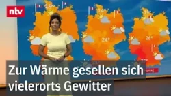Heat thunderstorms and wind move through the summer weekend | ntv