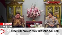 South Sumatra Governor and Regional Police Chief Strengthen Synergy to Maintain Regional Security