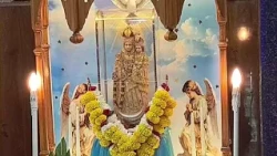 GOAN REPORTER:6th day of Novena of our Lady of Vailankanni at St. Peter's Chapel - Ribandar, Goa