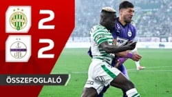 OTP Bank Liga: Ferencvárosi TC – Újpest FC 2–2 | összefoglaló