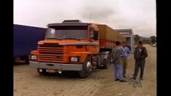 Jornal da Cidade 1999: records the truckers' strike