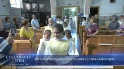 THE RELIC OF SAINT FRANCIS OF ASSISI HAS ARRIVED IN TÂRGOVIȘTE. THE NATIONAL PILGRIMAGE CONTINUES