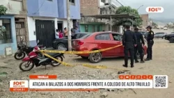 Trujillo: Two men shot outside Alto Trujillo school