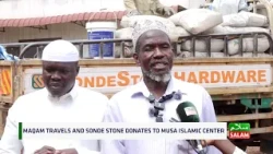 Maqaam Travels & Sonde Stone Donate To Musa Islamic Centre