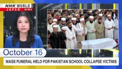 Mass funeral held for Pakistan school collapse victimsーNHK WORLD-JAPAN NEWS