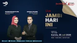 JAMBI TODAY | July 23, 2026 Edition#jhi#News#TVRIJambi#NationUnifyingMedia
