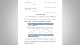 McLennan County judge wins $640K in same-sex marriage ruling
