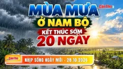 Rainy season in Southern Vietnam ends 20 days early | New Day Rhythm 10/28/2026