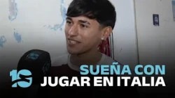 A young man from Córdoba needs help to fulfill his dream of playing in Italy