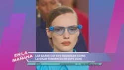 CAT EYE sunglasses make a major comeback as the 2026 trend | En La Mañana